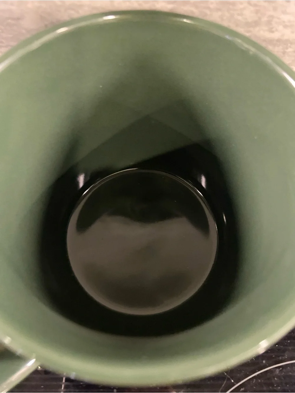 Starbucks Green Snowflake Ceramic Holiday Mug